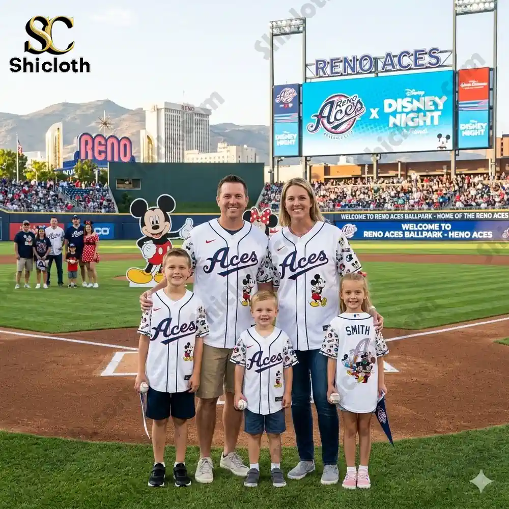 Reno Aces x Disney Mickey & Friends 2026 Baseball Jersey