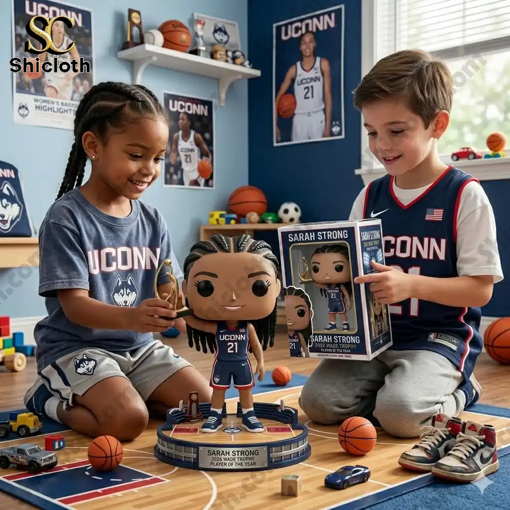 Sarah Strong 2026 Wade Trophy Player Of The Year Uconn Funko Pop Figure
