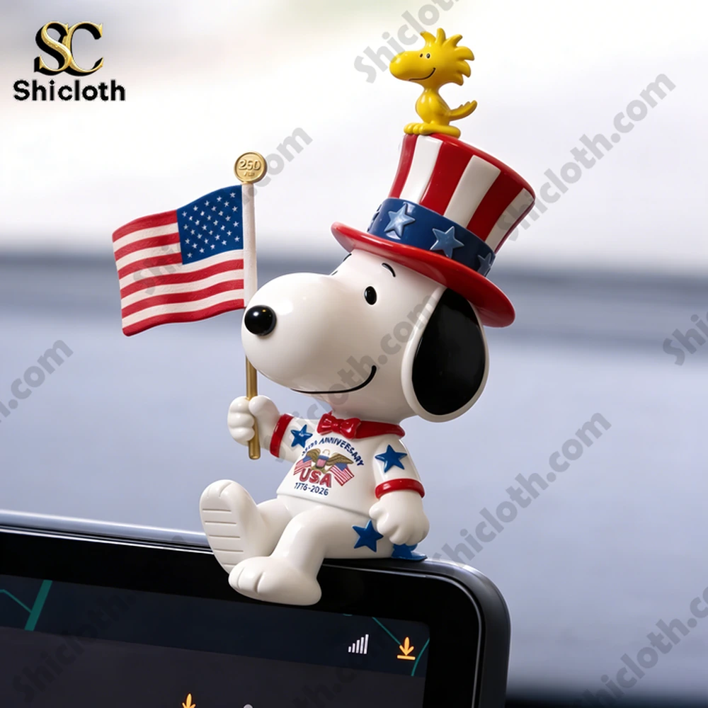 Alternative view of Snoopy 250th Anniversary USA 3D Funko Pop!  Figure