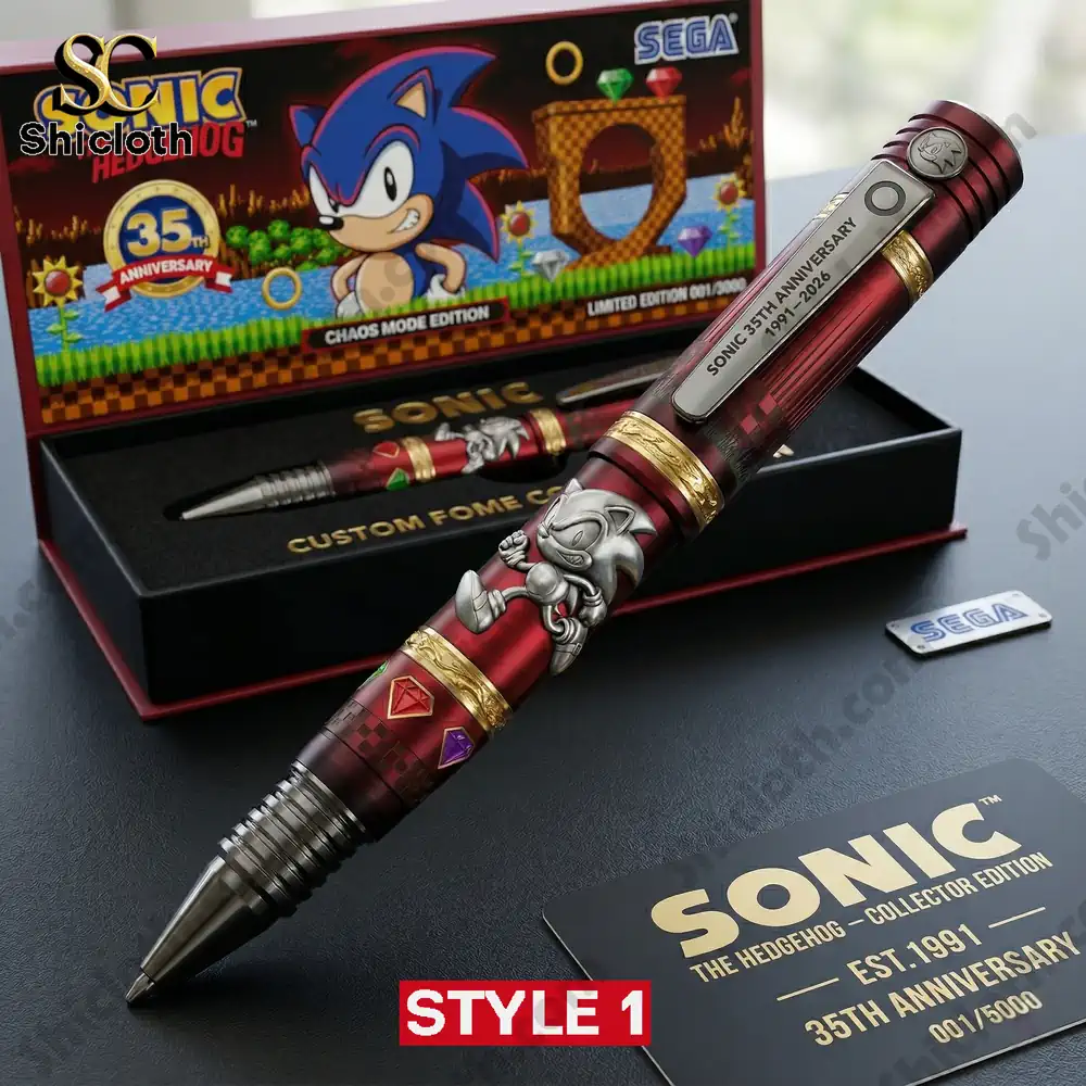 Alternative view of Sonic 35th Anniversary Collector?s Pen