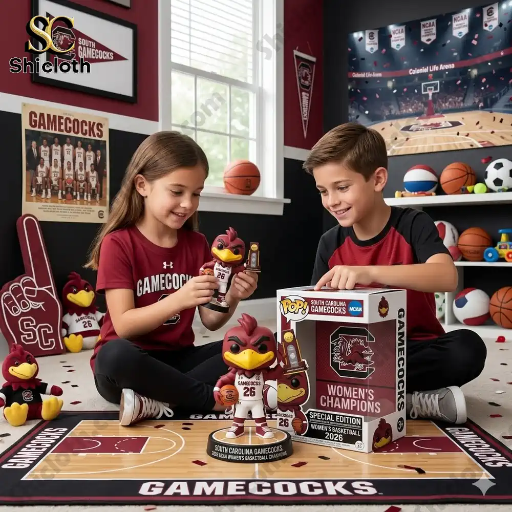 South Carolina Gamecocks 2026 NCAA Women's Basketball Champions Pop! Figure