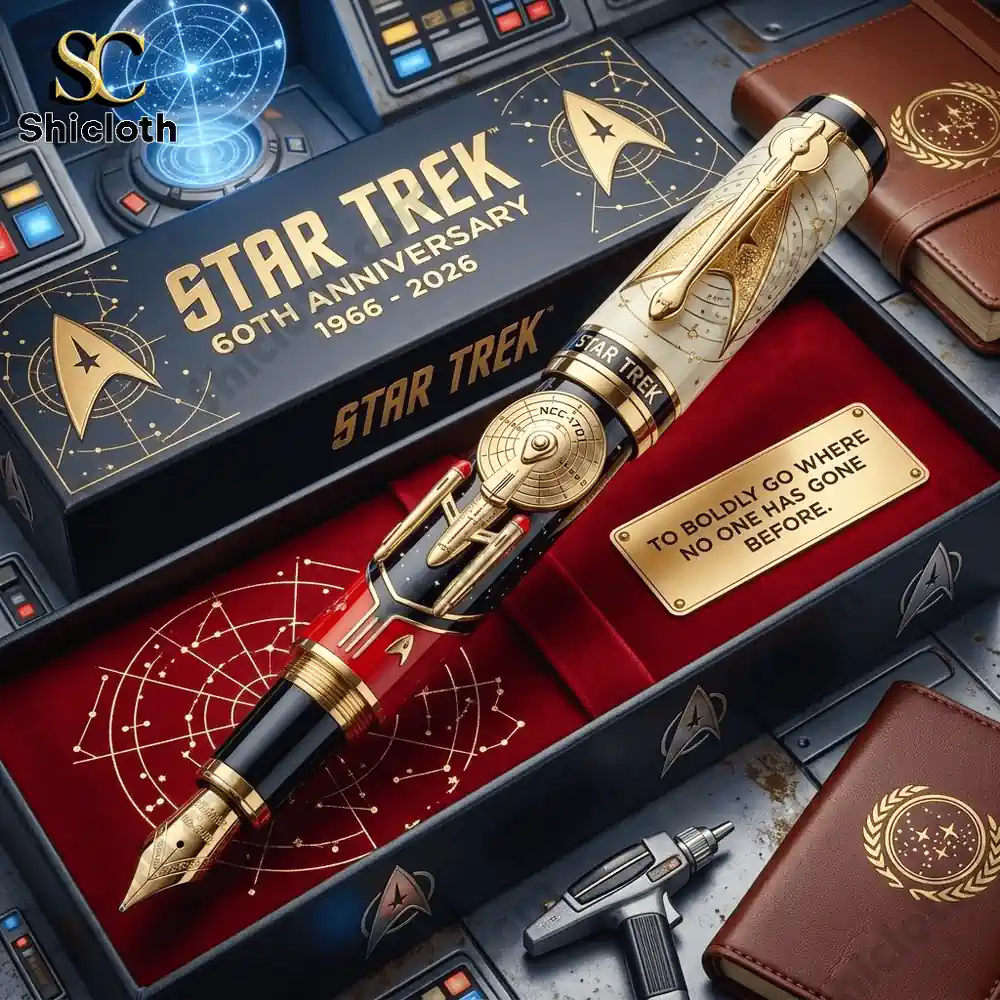 Alternative view of Star Trek 60th Anniversary Commemorative Pen