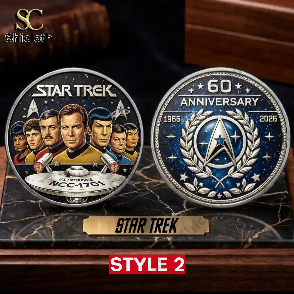 Star Trek The Original Series 60th Anniversary 2026 Commemorative Coin