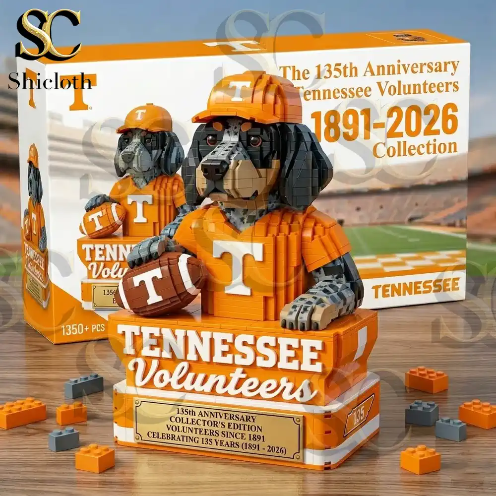 Alternative view of Tennessee Volunteer 135th Anniversary Commemorative Brick Edition