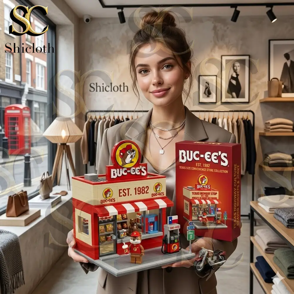 Texas Buc-ee?s Brick Store Building Set