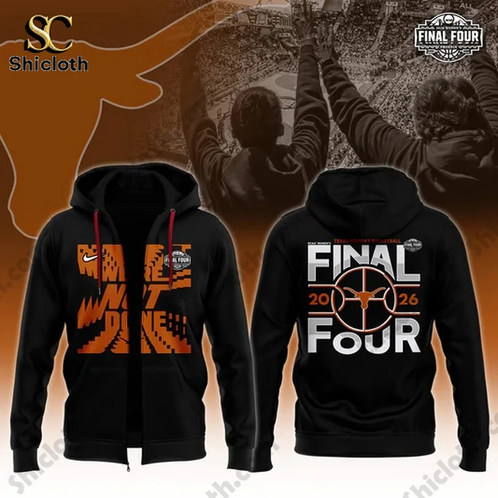 Alternative view of Texas Longhorns 2026 Women?s Basketball Five Four Hoodie Limited Edition