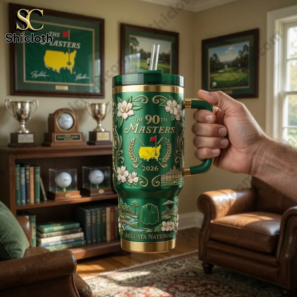 The 90th Masters 2026 Augusta National 40Oz Tumbler 4 The 90th Masters 2026 Augusta National 40Oz Tumbler - Image 4