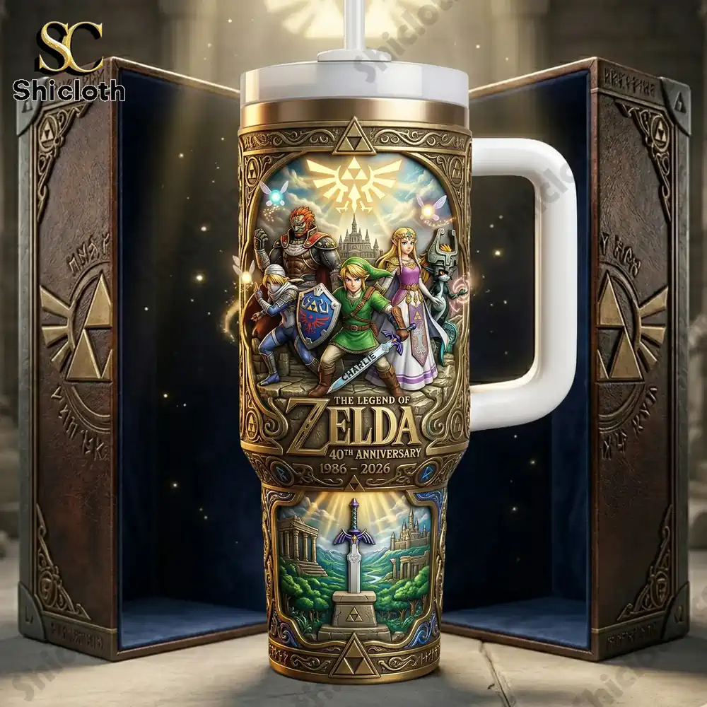 Alternative view of The Legend of Zelda 40oz Stanley Tumbler