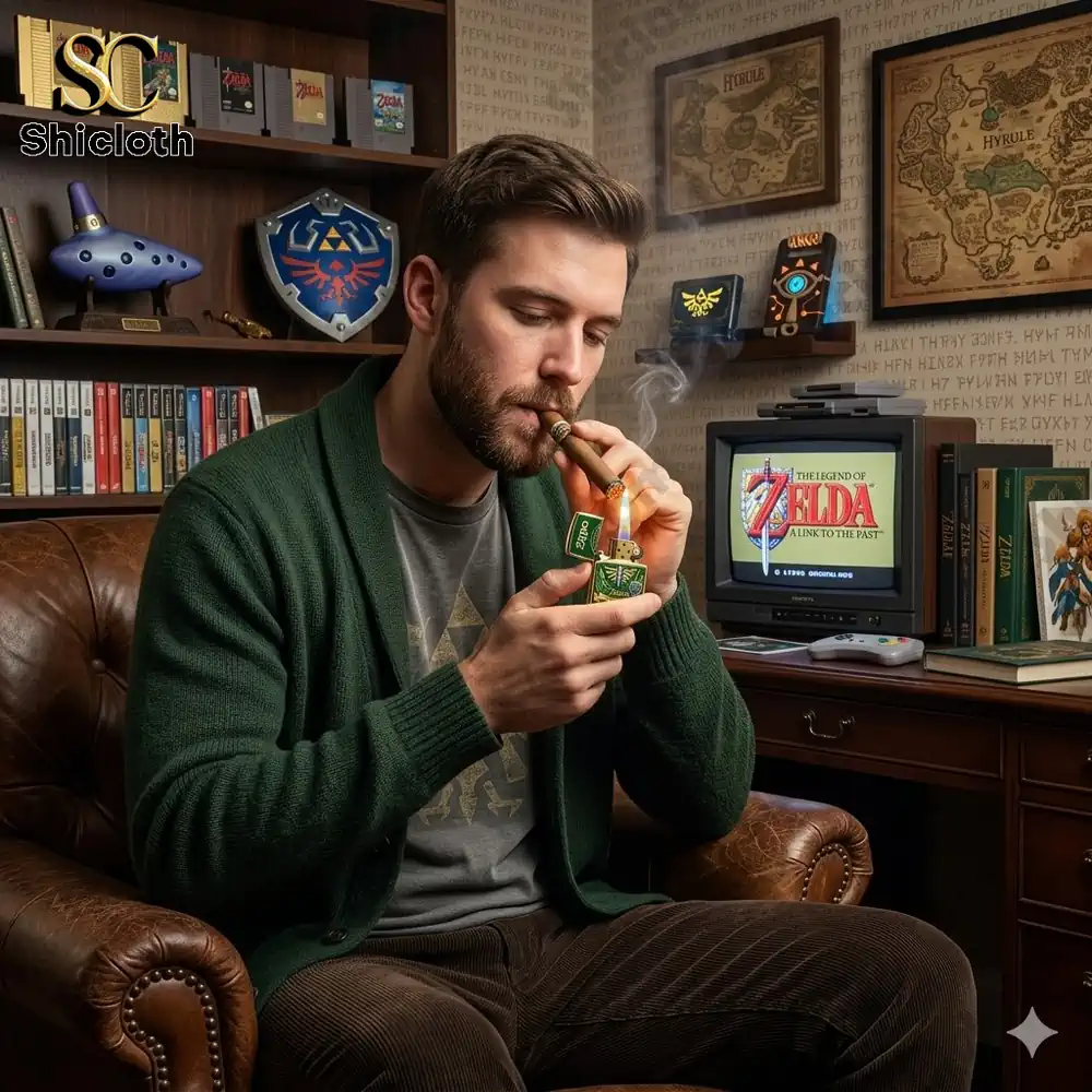 The Legend of Zelda 40th Anniversary 3D Zippo Lighter