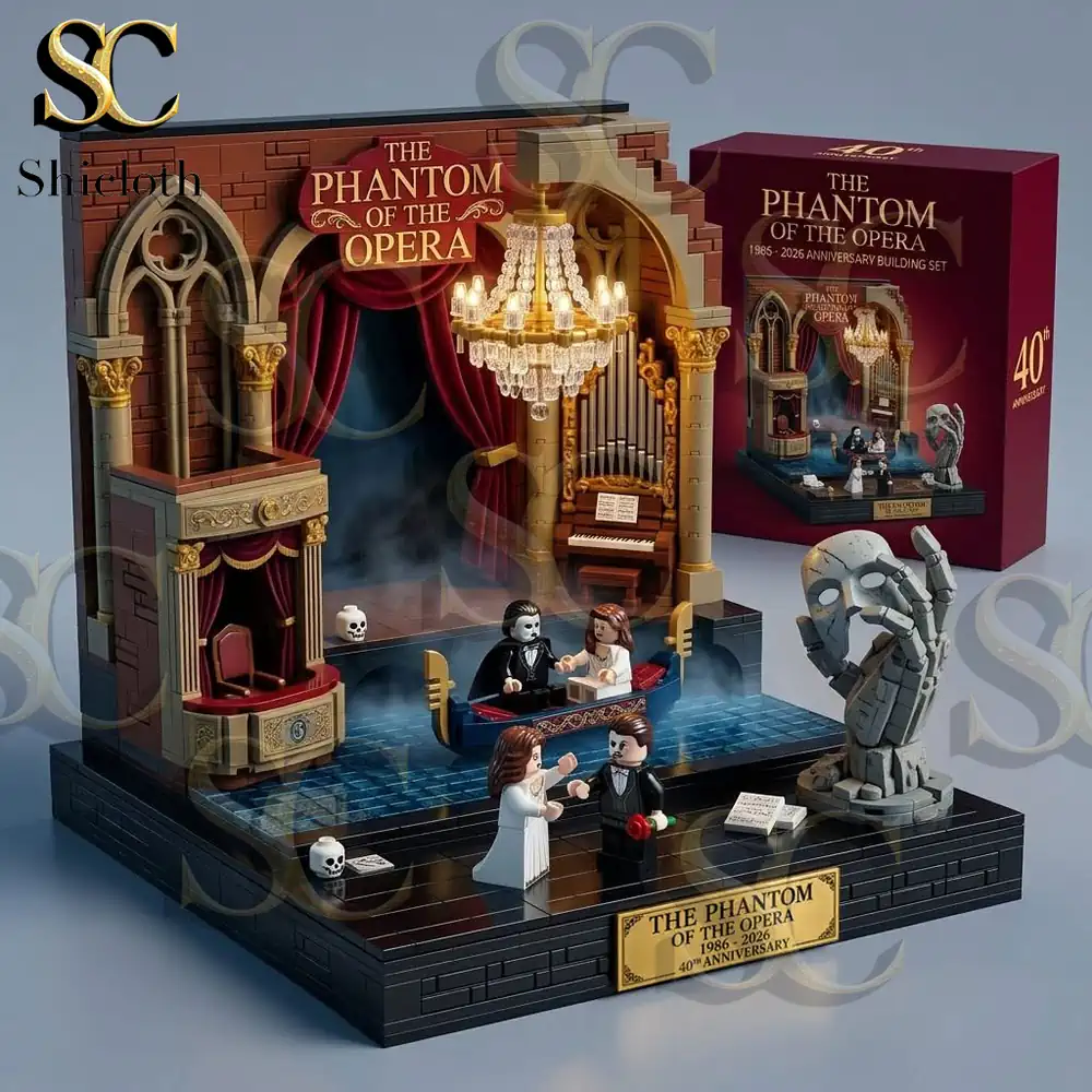 Alternative view of The Phantom of the Opera 40th Anniversary Building Brick Set