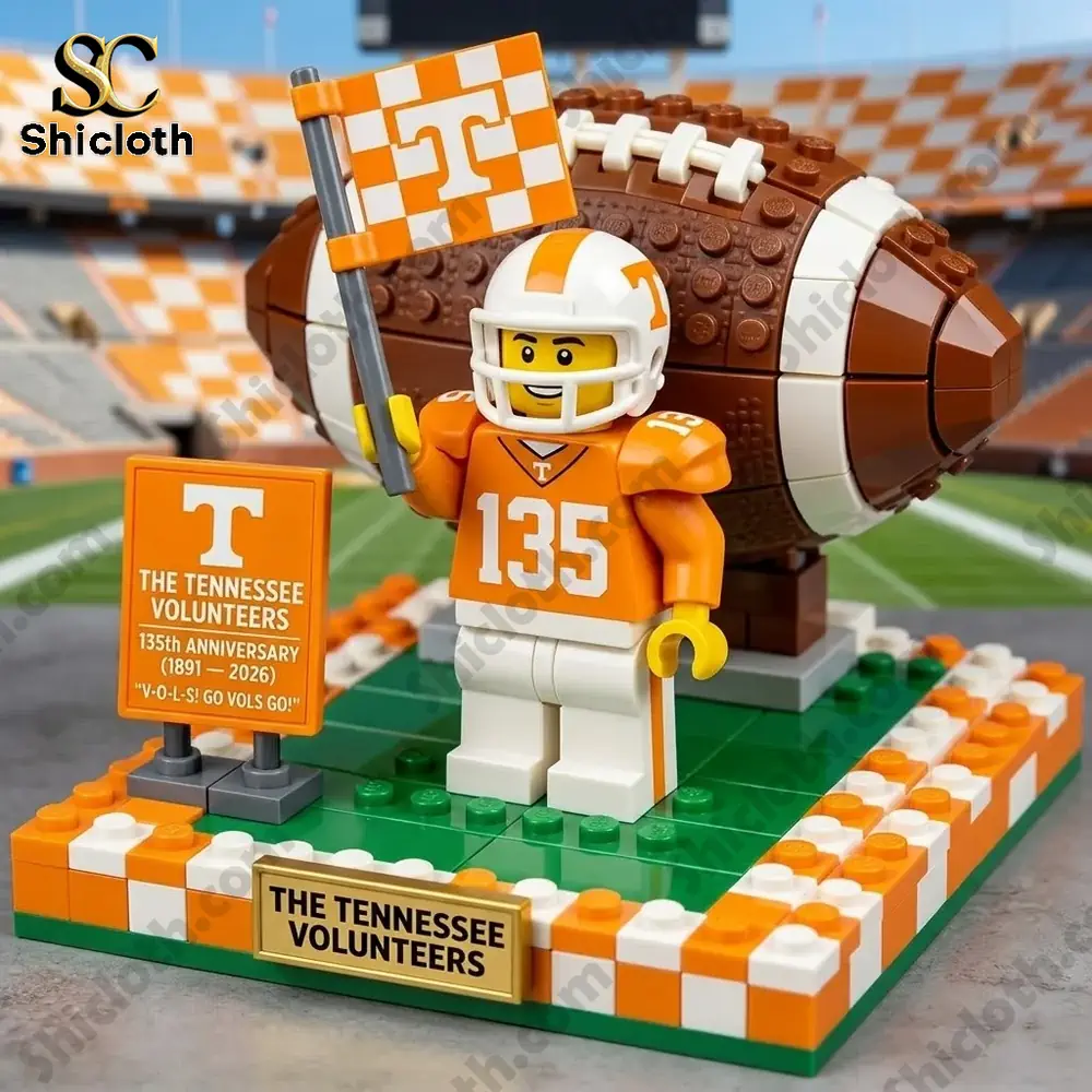 Alternative view of The Tennessee Volunteers 135th Anniversary Heritage Collector Brick Edition