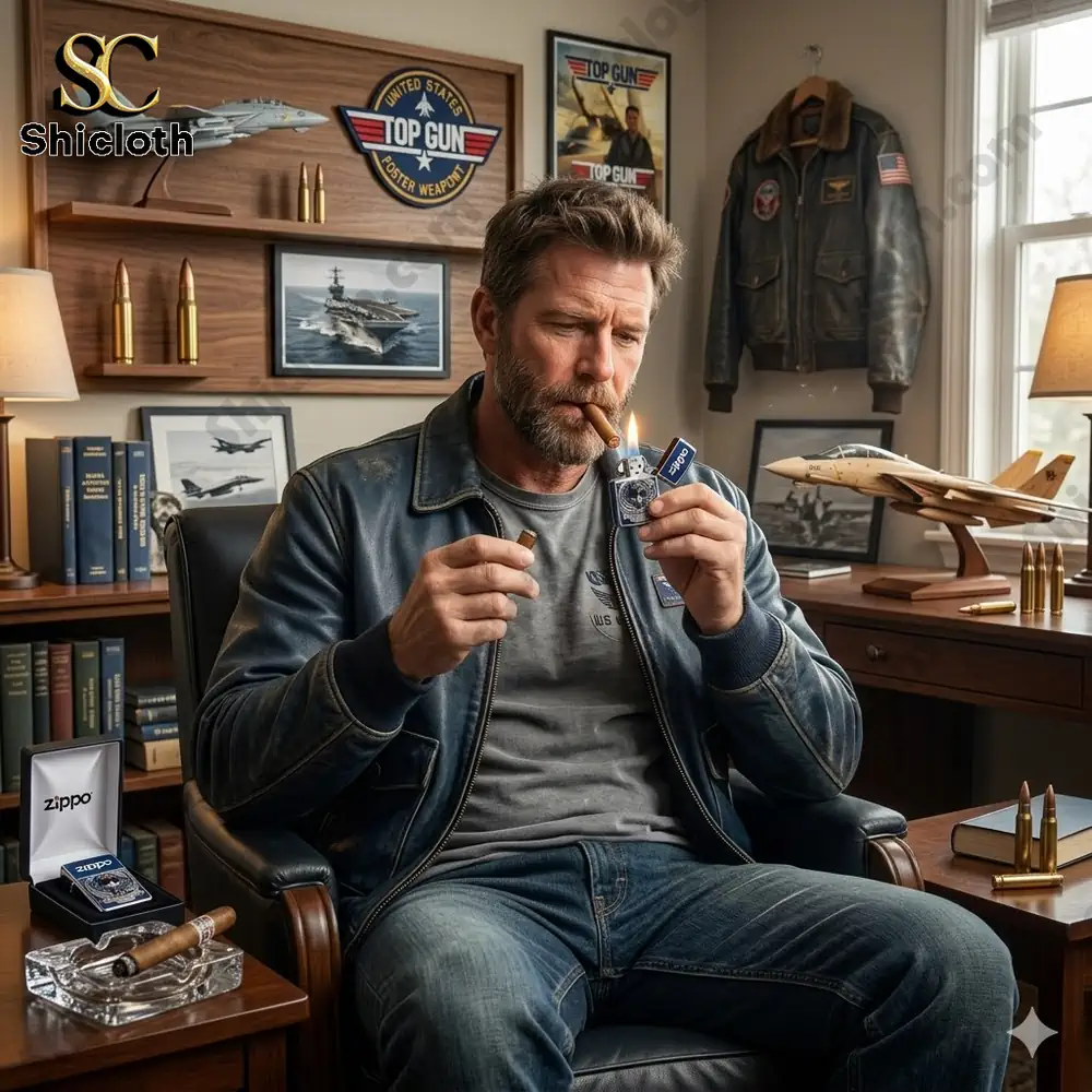 Top Gun 40th Anniversary 3D Zippo Lighter(1986-2026)