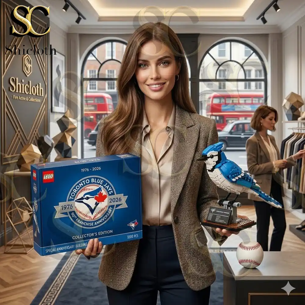 Toronto Blue Jays 50th Anniversary Collectors Building Brick Set