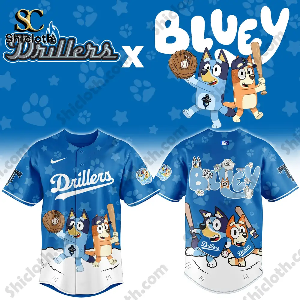 Alternative view of Tulsa Drillers x Bluey Night Limited Jersey