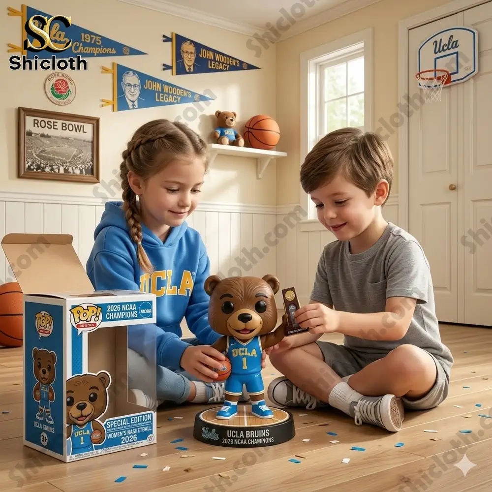 UCLA Bruins 2026 NCAA Women's Basketball Champions Pop! Figure