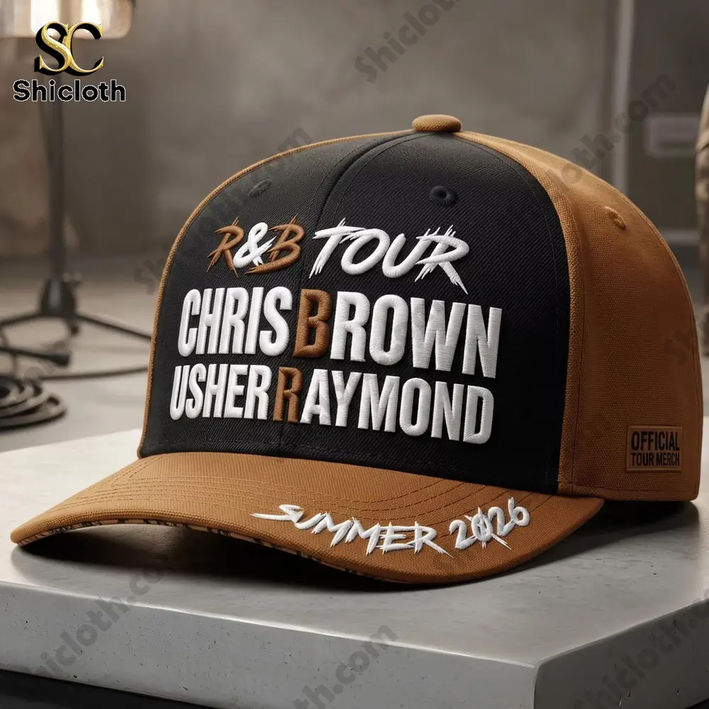 Usher and Chris Brown R&B Tour 2026  Raymond & Brown Cap Hat