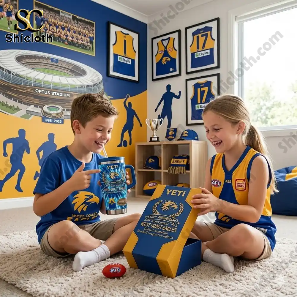 West Coast Eagles 40th Anniversary Tumbler Cup