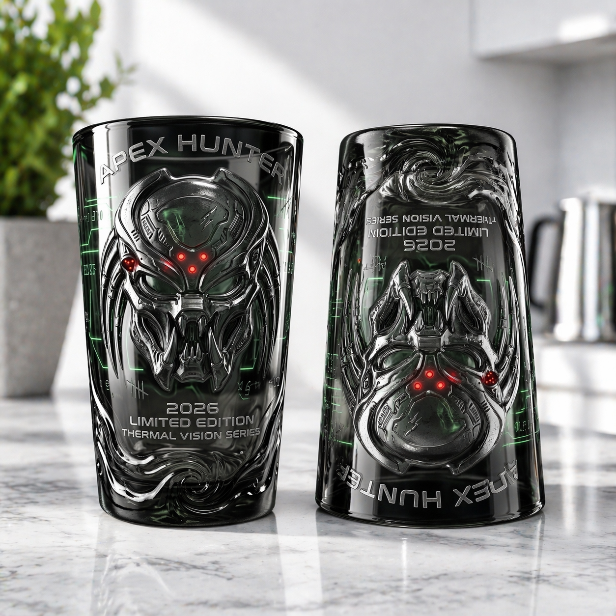 Apex Hunter? Thermal Vision Collector Beer Glass