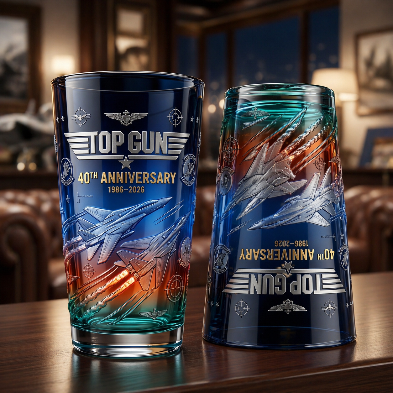 Top Gun 40th Anniversary Collector Beer Glass