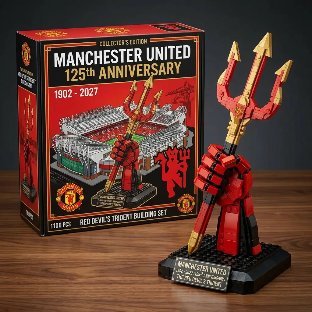 Manchester United 125th Anniversary Commemorative Brick Editions