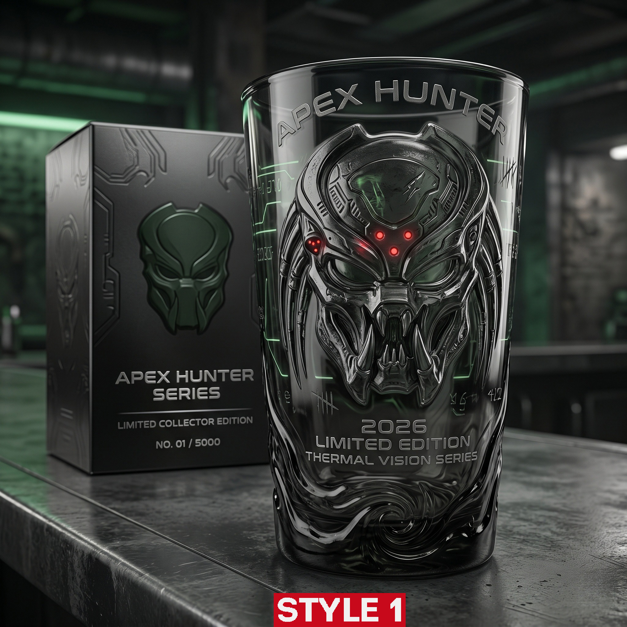Alternative view of Apex Hunter? Thermal Vision Collector Beer Glass