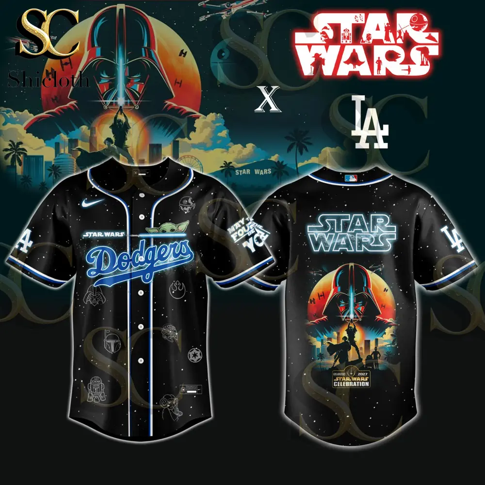 Alternative view of All Team MLB x Star Wars Grogu Jersey Limited Edition 2026