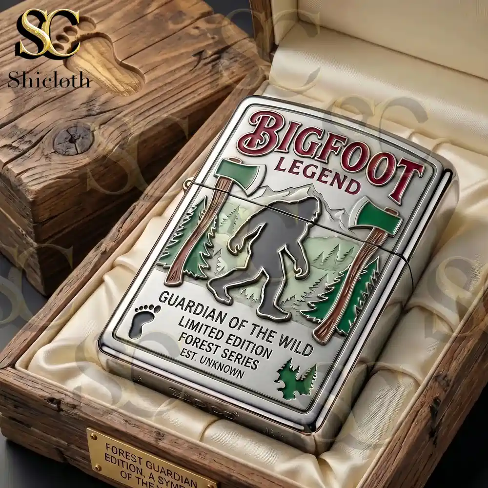 Alternative view of Bigfoot Forest Guardian Lighter