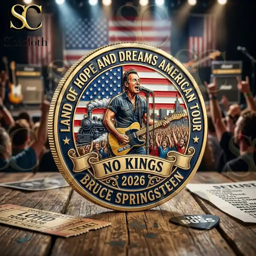 Alternative view of Bruce Springsteen Land of Hope and Dreams 2026 Tour Commemorative Coin