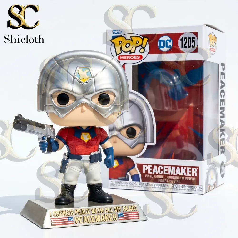 Alternative view of DC Heroes Peacemaker I Cherish Peace With All My Heart Pop! Figure