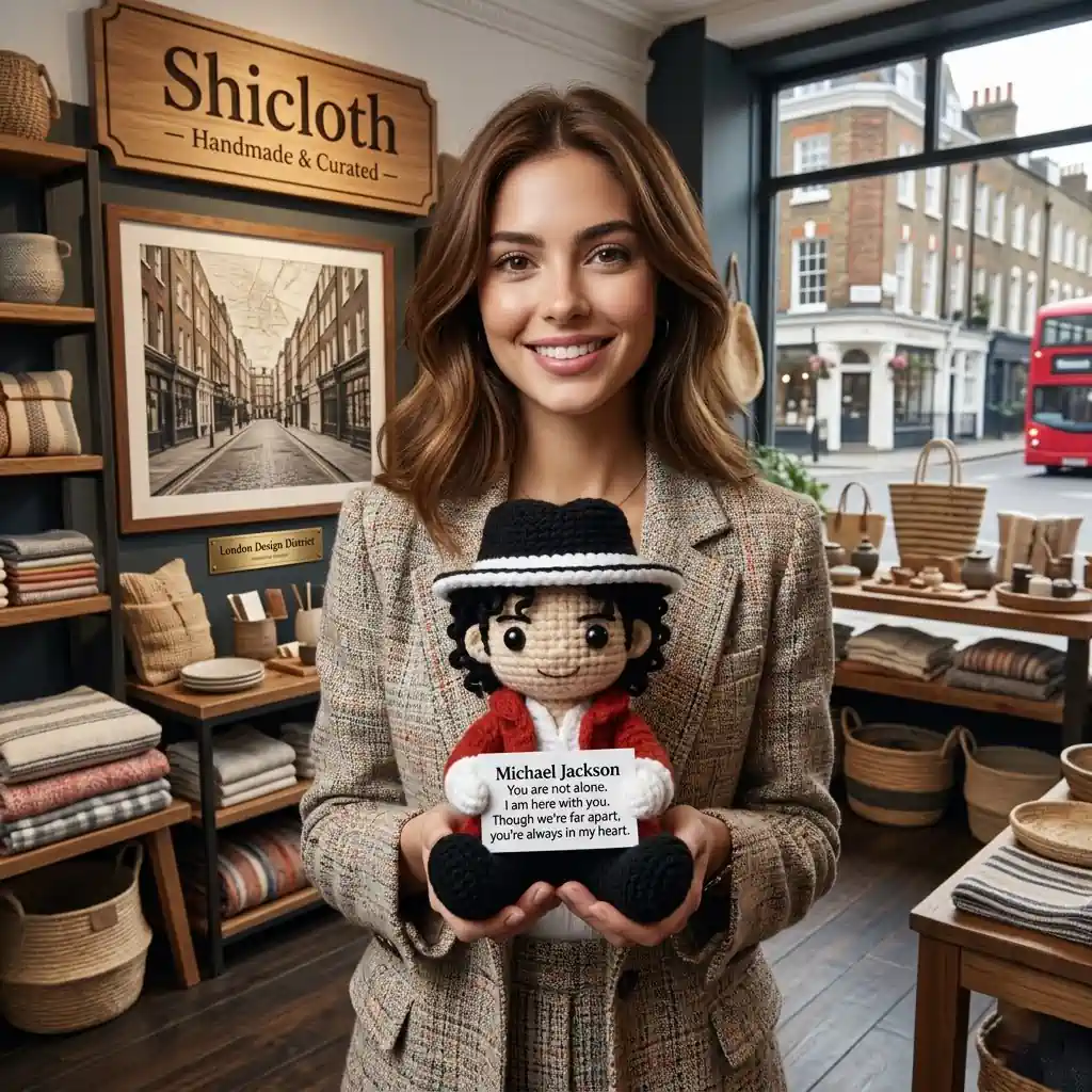 Looking for the ultimate tribute to the King of Pop? The Handmade Michael Jackson “Smooth Criminal” Crochet Doll Amigurumi is the perfect blend of nostalgic music culture and cozy, artisanal craftsmanship. Whether you are a lifelong fan or looking for a unique, heartfelt gift, this doll captures the iconic essence of MJ in a charming, handcrafted form. With its signature red jacket and fedora, this piece isn't just a toy; it is a collectible treasure that brings a touch of musical history into your home.