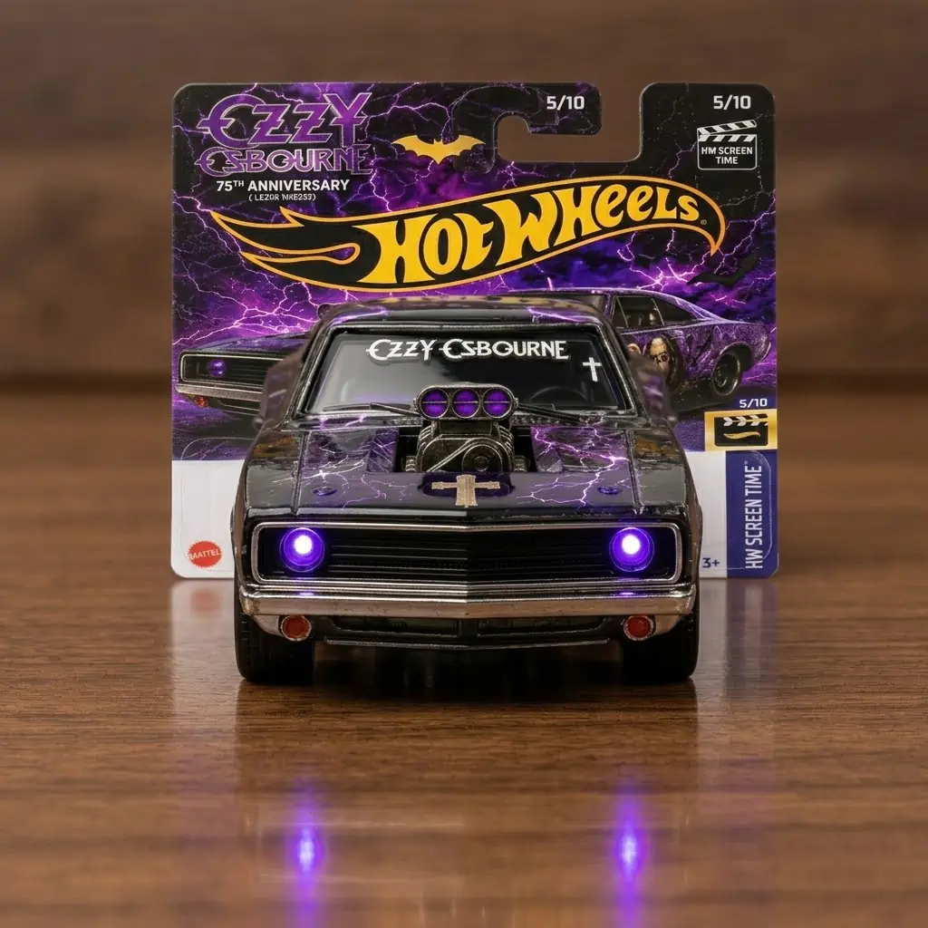 Alternative view of Hot Wheels Ozzy Osbourne Madman 1970 Dodge Charger