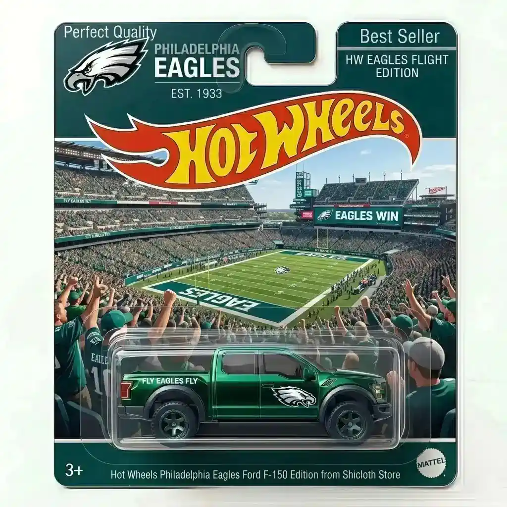 Dragon’s Hoard Coin & Key Tray 84 Hot Wheels Philadelphia Eagles truck in stadium packaging from Shicloth store
