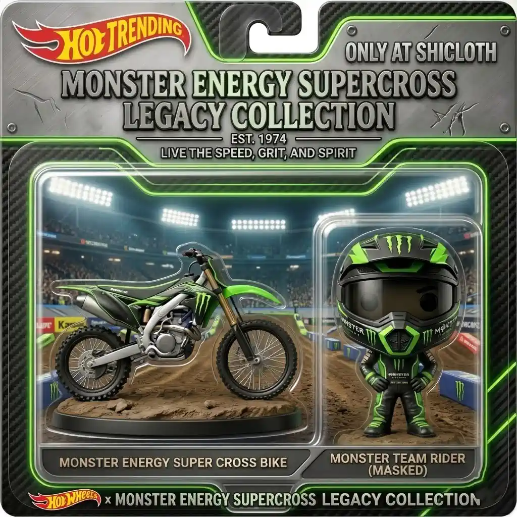 Alternative view of Hot Wheels x Monster Energy Supercross Legacy Collection