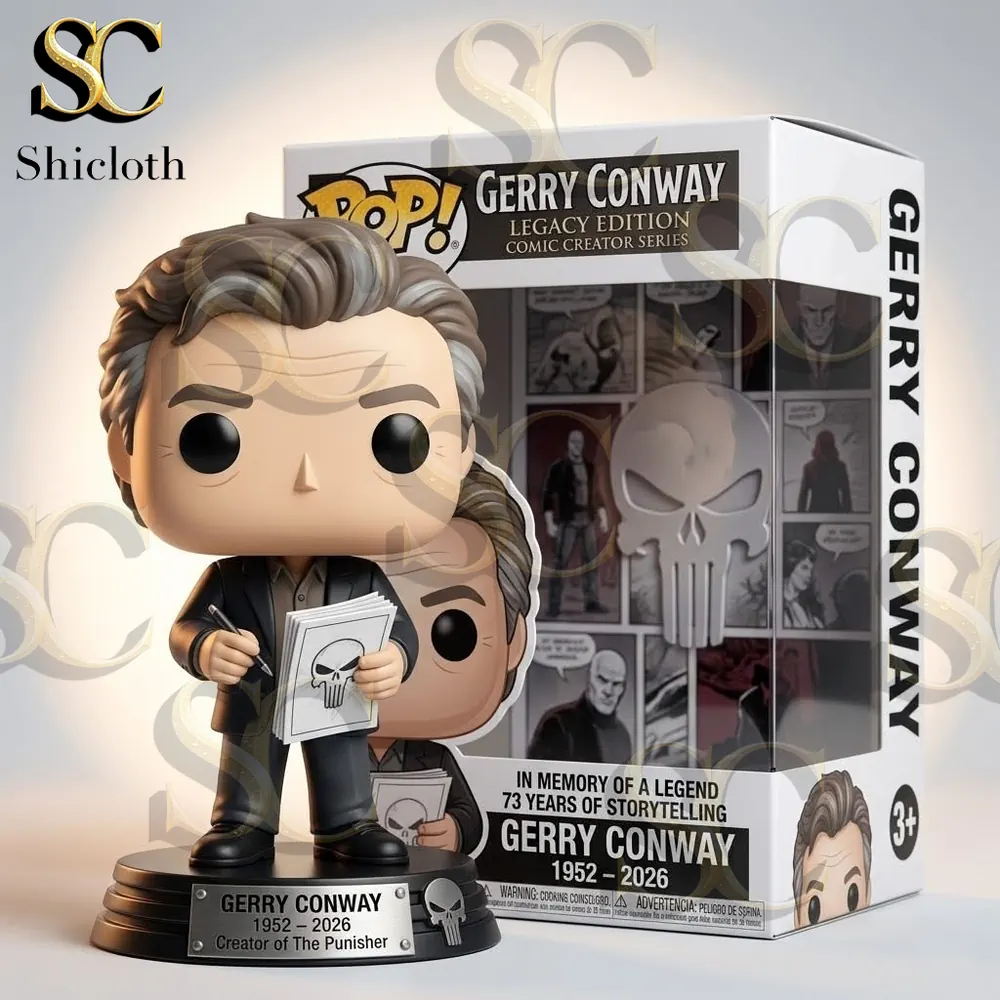 Alternative view of In Memory of a Legend 73 Years of Storytelling Gerry Conway Legacy Edition Figure
