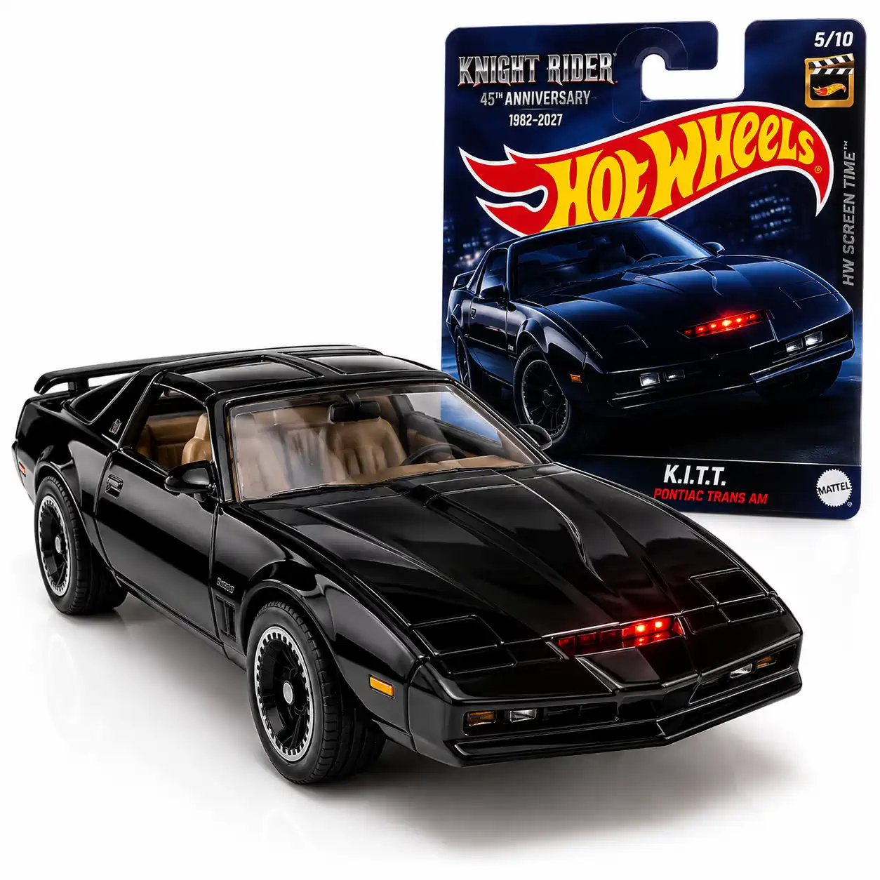 Alternative view of Hot Wheels Knight Rider 45th Anniversary K.I.T.T. Collector Edition