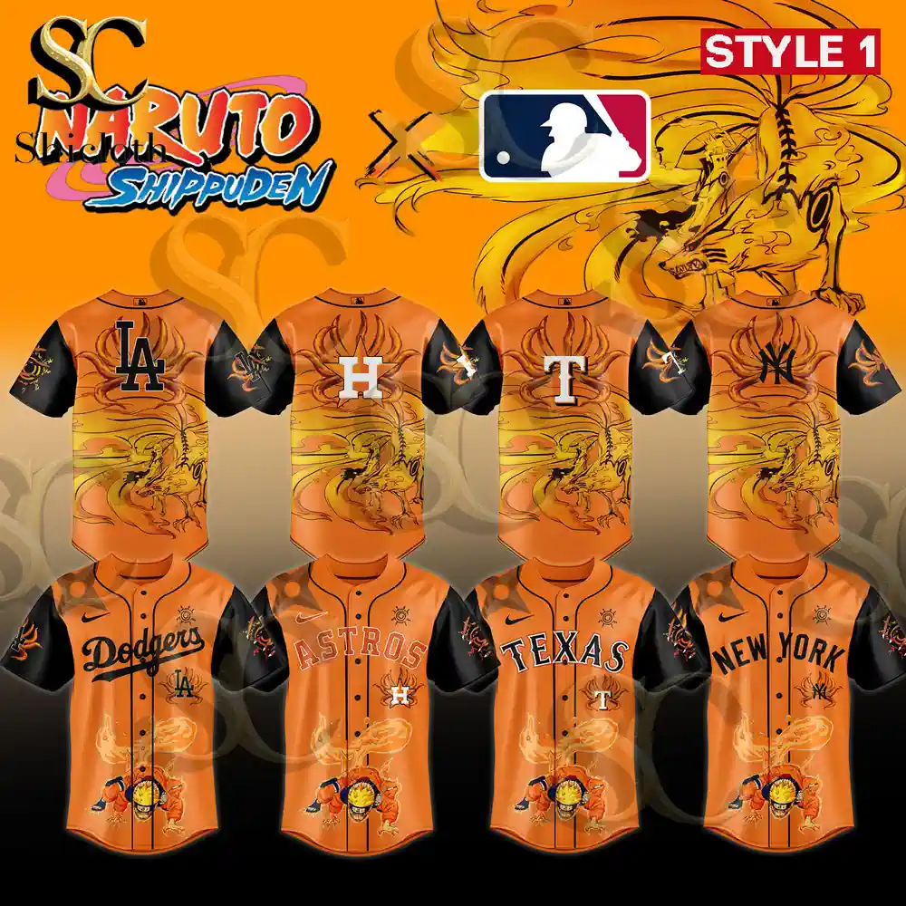 Alternative view of MLB ALL TEAM x Naruto Kurama 2026 Jersey