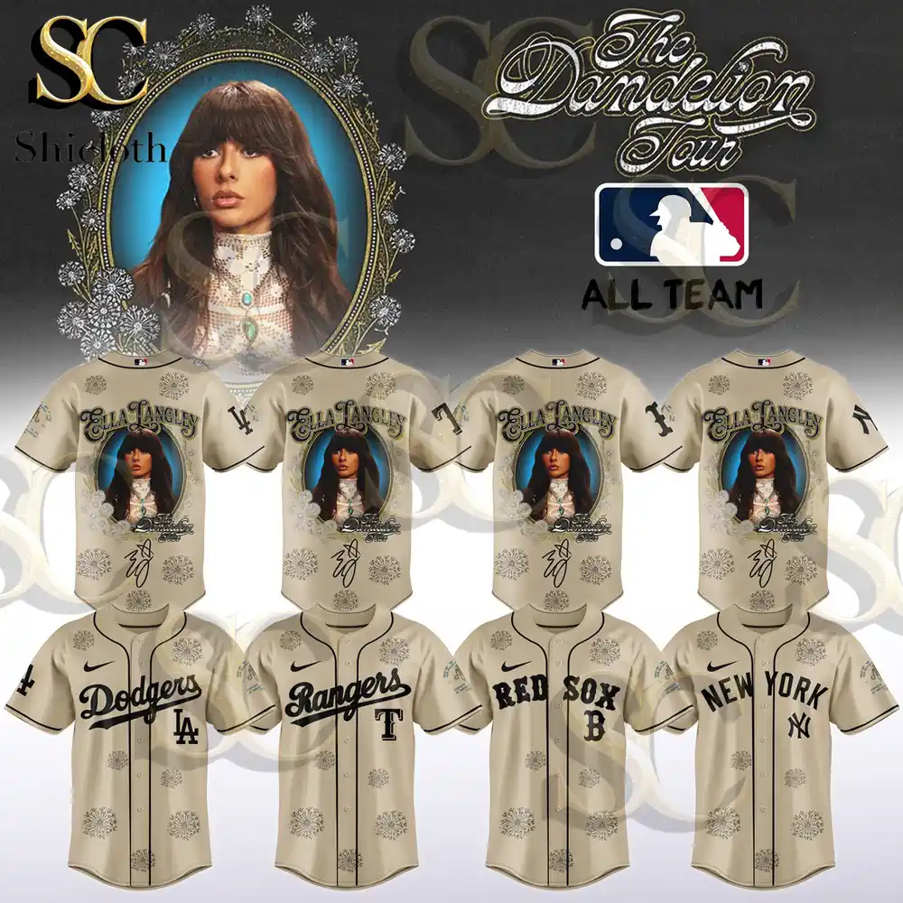 Alternative view of MLB ALL TEAMS x Ella Langley The Dandelion 2026 Tour Jersey