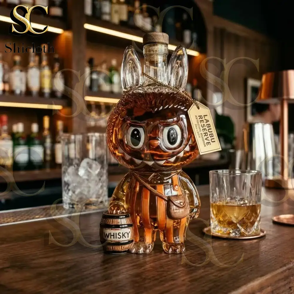 Alternative view of New Labubu Reserve Whiskey Bottle