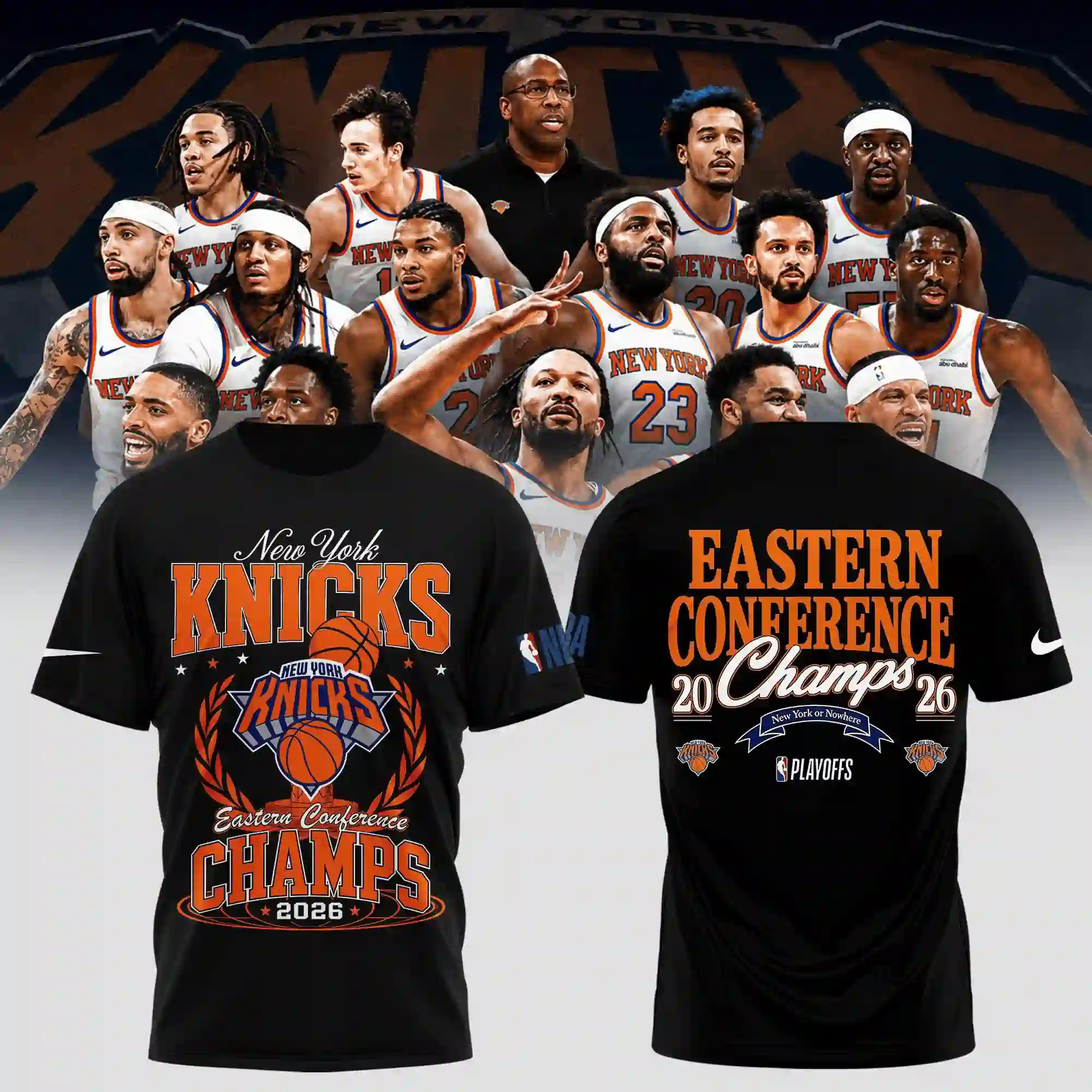 New York Knicks 2026 Eastern Conference Champions apparel