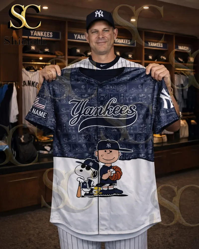 New York Yankees Baseball x Peanuts Special Edition 2026 Jersey