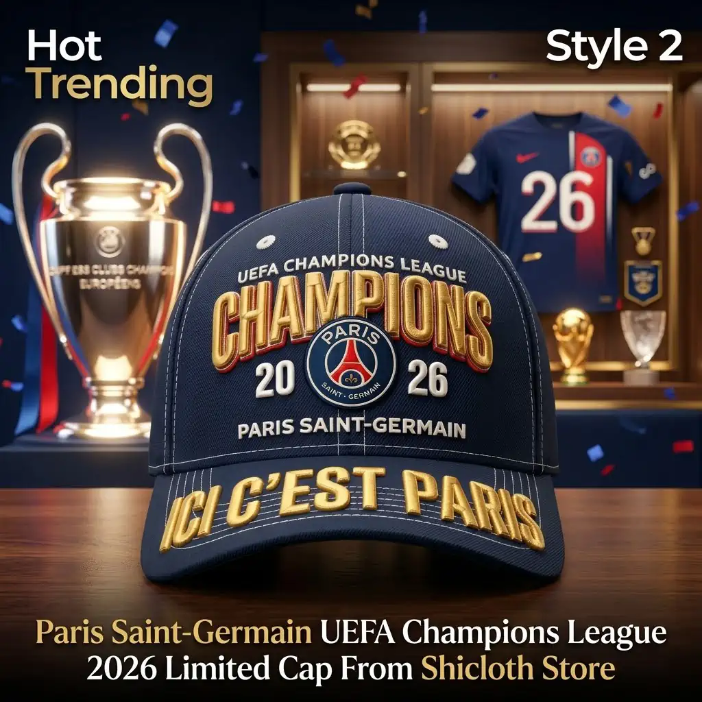 Paris Saint-Germain 2026 UEFA Champions League commemorative cap