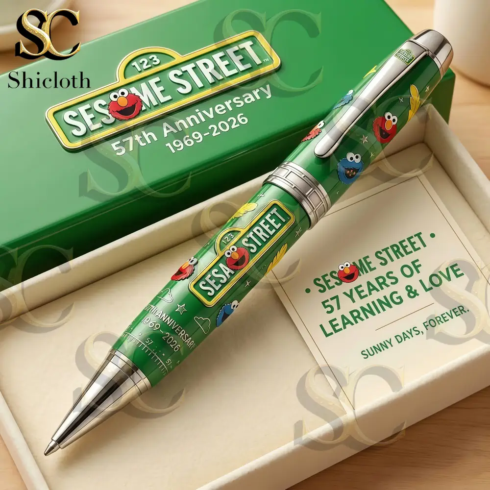 Alternative view of Sesame Street 57 Years Anniversary Learning & Love Commemorative Pen