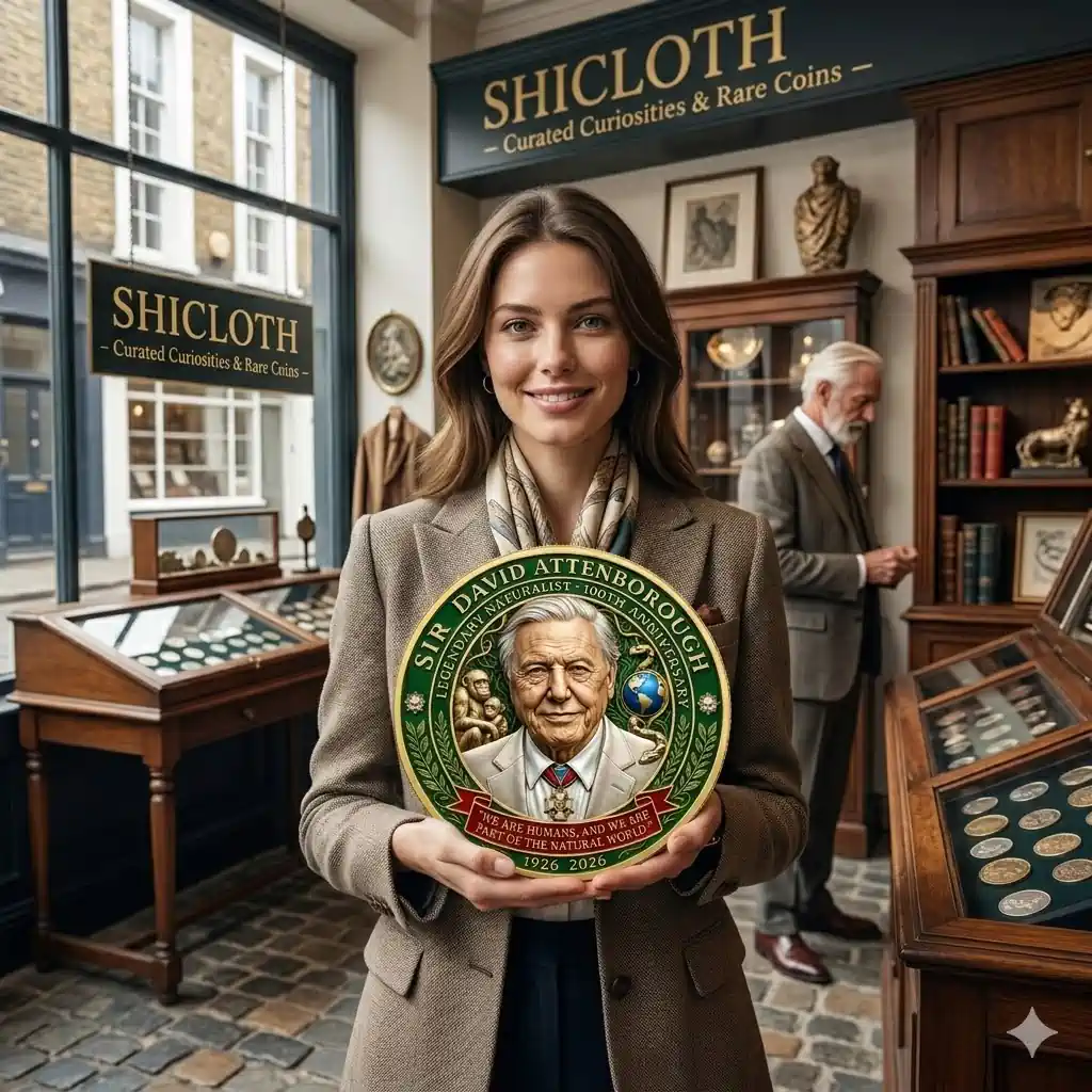 Sir David Attenborough 100th Anniversary Commemorative Coin