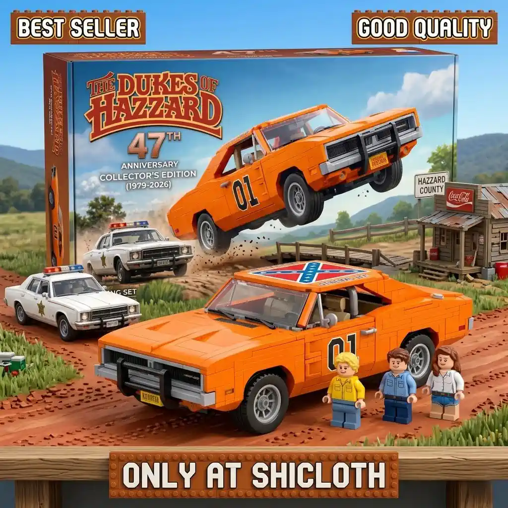 General Lee anniversary building set with box at Shicloth!