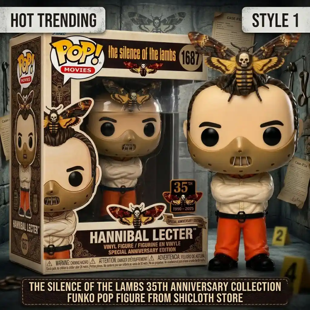 Hannibal Lecter 35th Anniversary vinyl figure from The Silence of the Lambs