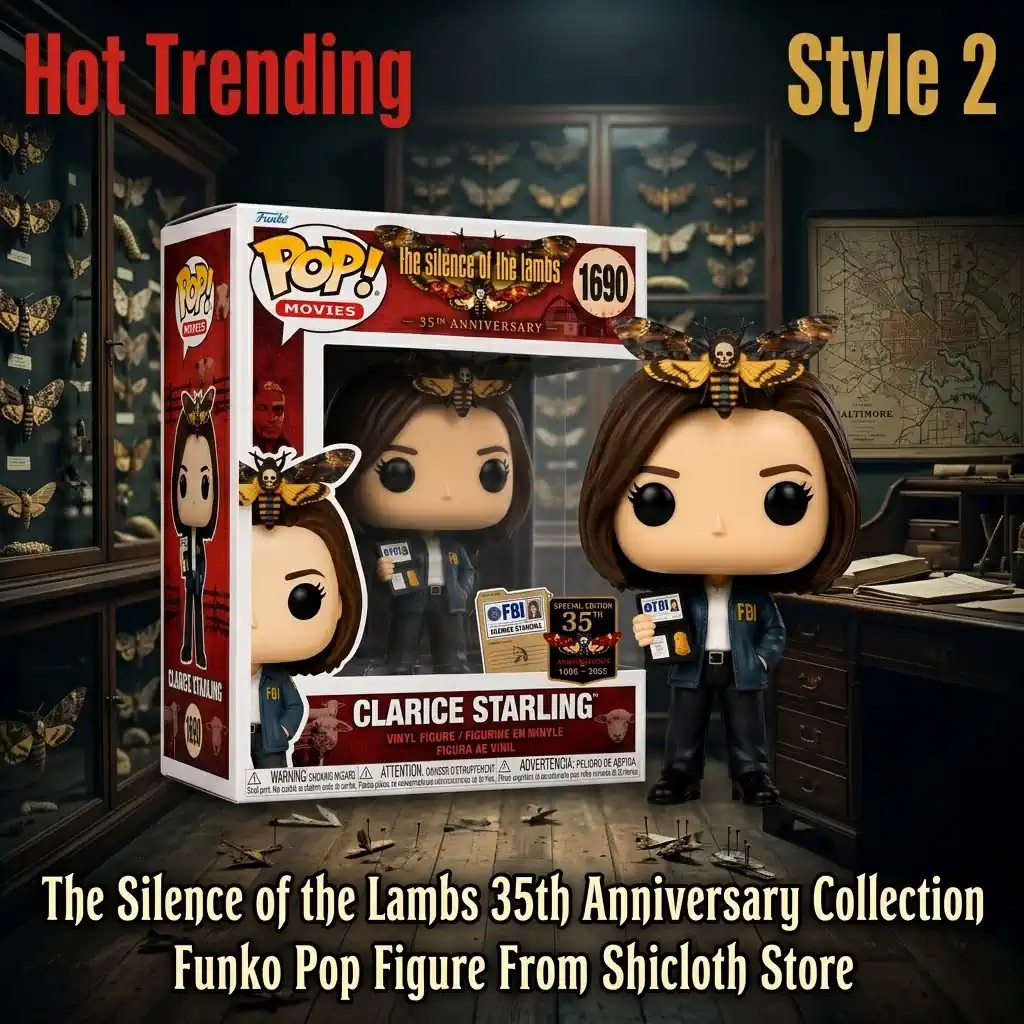 The Silence of the Lambs 35th Anniversary Collection Funko Pop Figure 3 Clarice Starling vinyl collectible figure from The Silence of the Lambs 35th Anniversary set