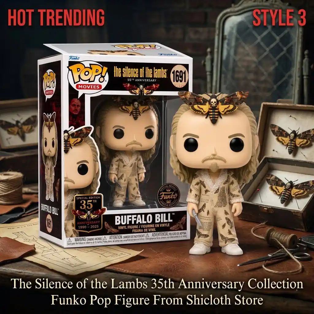 The Silence of the Lambs 35th Anniversary Collection Funko Pop Figure 4 Buffalo Bill vinyl figure from The Silence of the Lambs 35th Anniversary collection