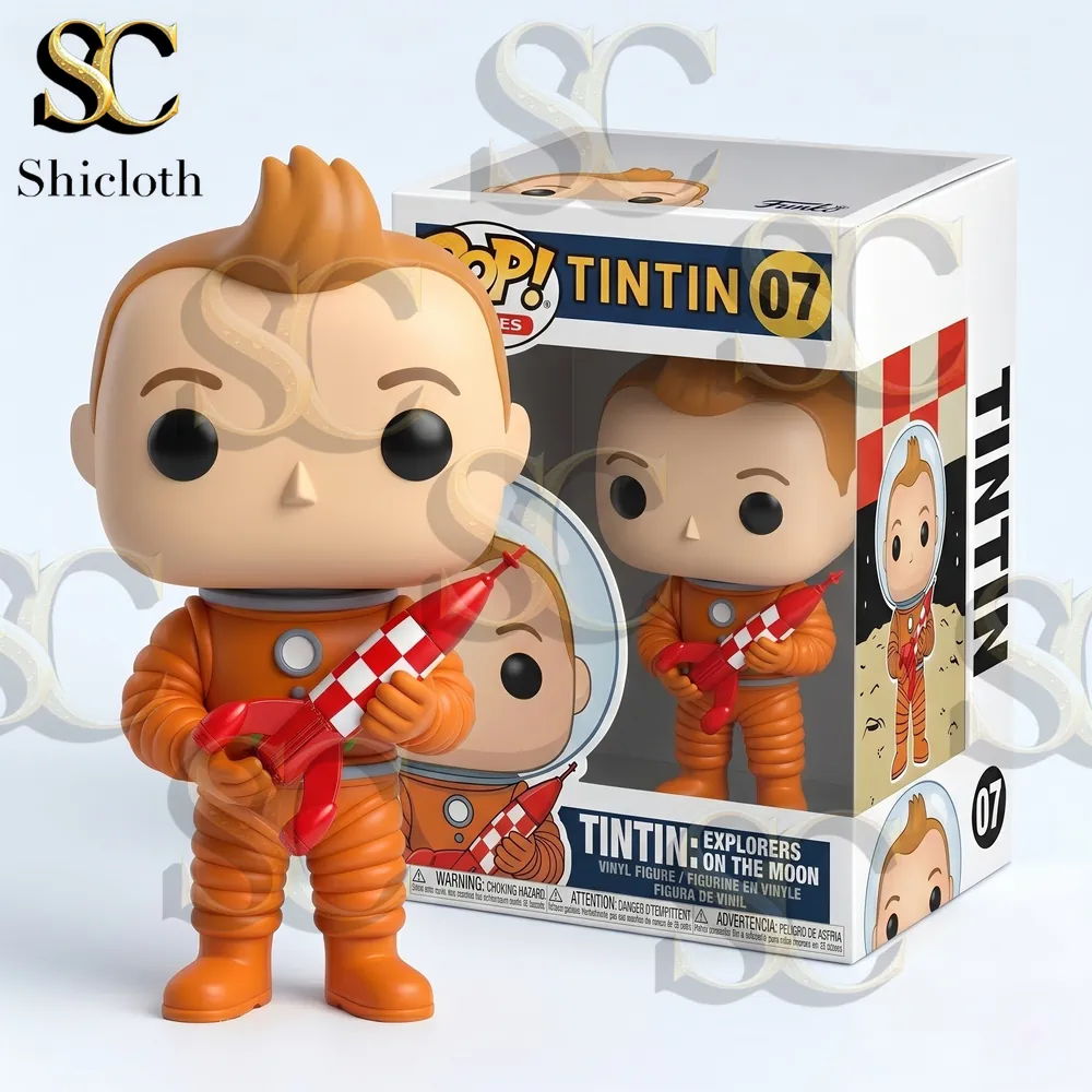 Alternative view of TinTin 07 Explorers on the Moon Funko Pop! Figure