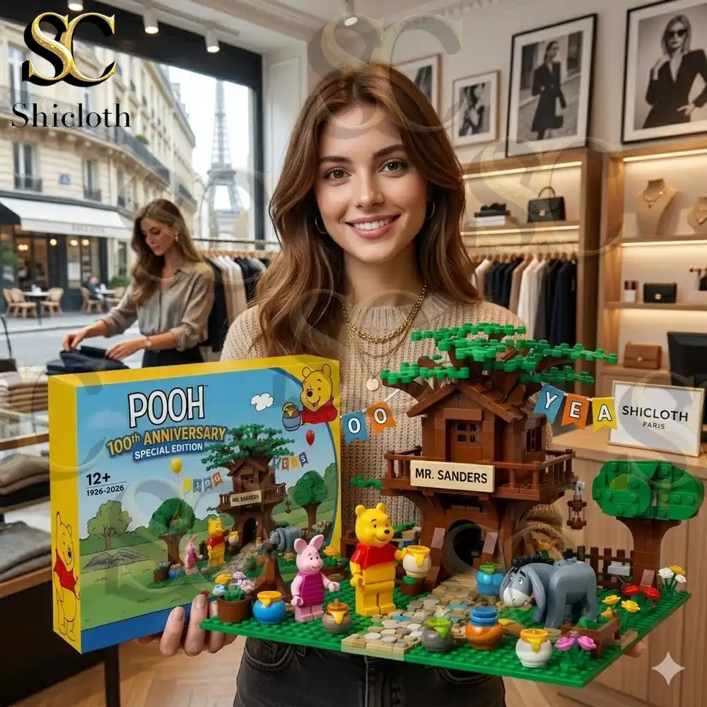 Winnie the Pooh 100th Anniversary Collection Building Blocks Set