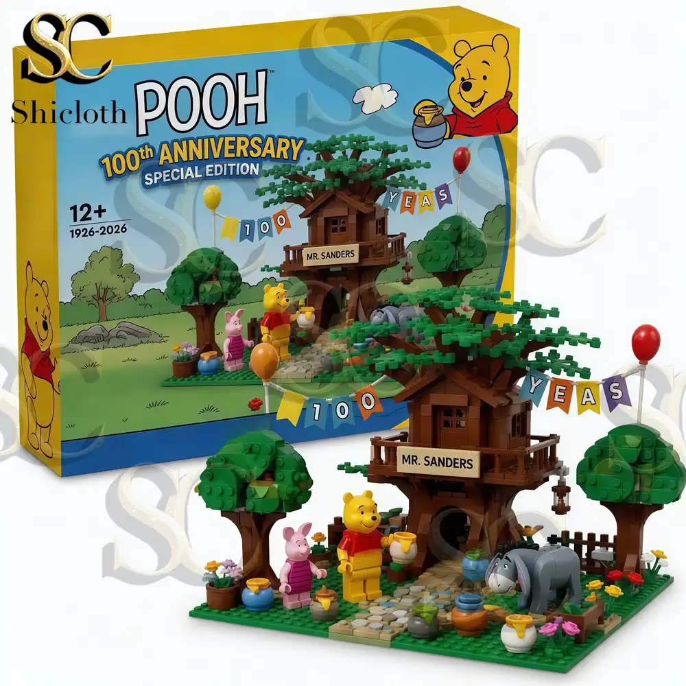 Alternative view of Winnie the Pooh 100th Anniversary Collection Building Blocks Set